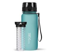 720°DGREE Gourde d'Eau 650ml “uberBottle“ +Fruit-Infuseur, softTouch - Sans BPA, Anti-fuite - Bouteille, water bottle idéale pour Enfants, École, Sport, Randonnée, Camping, Université, Voyage, Travail