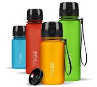 720°DGREE Gourde Enfant 350ml “uberBottle“ +Tamis à Fruit, softTouch - Sans BPA, Anti-fuite - Bouteille d'Eau, Water Bottle idéale pour Jardin d'enfants, Aire de jeux, Fille & Garçon à partir de 3 ans