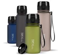 720°DGREE Gourde Enfant 350ml “uberBottle“ +Tamis à Fruit, softTouch - Sans BPA, Anti-fuite - Bouteille d'Eau, Water Bottle idéale pour Jardin d'enfants, Aire de jeux, Fille & Garçon à partir de 3 ans