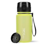 720°DGREE Gourde Enfant 350ml “uberBottle“ +Tamis à Fruit, softTouch - Sans BPA, Anti-fuite - Bouteille d'Eau, Water Bottle idéale pour Jardin d'enfants, Aire de jeux, Fille & Garçon à partir de 3 ans