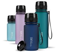 720°DGREE Gourde Enfant 350ml “uberBottle“ +Tamis à Fruit, softTouch - Sans BPA, Anti-fuite - Bouteille d'Eau, Water Bottle idéale pour Jardin d'enfants, Aire de jeux, Fille & Garçon à partir de 3 ans