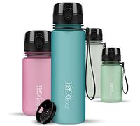 720°DGREE Gourde Enfant 500ml “uberBottle“ +Tamis à Fruits, softTouch - Sans BPA, Anti-fuite - Bouteille d'Eau Plastique, Water Bottle idéale pour École, Kids, Filles & Garçons, Sport, Vélo, Voyages