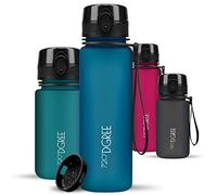 720°DGREE Gourde Enfant 500ml “uberBottle“ +Tamis à Fruits, softTouch - Sans BPA, Anti-fuite - Bouteille d'Eau Plastique, Water Bottle idéale pour École, Kids, Filles & Garçons, Sport, Vélo, Voyages