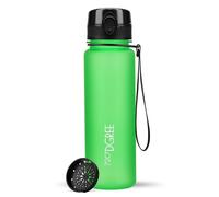 720°DGREE Gourde Enfant 500ml “uberBottle“ +Tamis à Fruits, softTouch - Sans BPA, Anti-fuite - Bouteille d'Eau Plastique, Water Bottle idéale pour École, Kids, Filles & Garçons, Sport, Vélo, Voyages