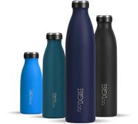 720°DGREE Gourde Isotherme 750ml ”milkyBottle” - 12 h Chaude, 24 h Froid | Bouteille Élancée, Élégante en Acier Inoxydable - Sans BPA - Idéale pour Sport, Enfants, École, Bureau, Université, Quotidien