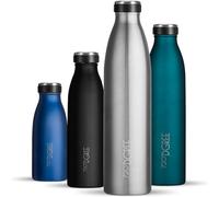 720°DGREE Gourde Isotherme 750ml ”milkyBottle” - 12 h Chaude, 24 h Froid | Bouteille Élancée, Élégante en Acier Inoxydable - Sans BPA - Idéale pour Sport, Enfants, École, Bureau, Université, Quotidien