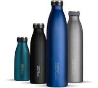 720°DGREE Gourde Isotherme 750ml ”milkyBottle” - 12 h Chaude, 24 h Froid | Bouteille Élancée, Élégante en Acier Inoxydable - Sans BPA - Idéale pour Sport, Enfants, École, Bureau, Université, Quotidien