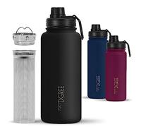 720°DGREE Gourde Isotherme 950ml “noLimit” + Infuseur - Étanche, Sans BPA, Compatible boissons gazeuses. Avec bouchon à vis. Idéale pour le sport, l’extérieur et le fitness