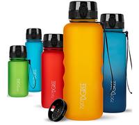 Gourde 720°DGREE uberBottle softTouch avec filtre, jaune miel, 1,5 l