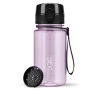 720°DGREE Gourde ”uberBottle” - Sans BPA, 6 Tailles, Plus de 40 Coloris | Bouteille Sport Tritan avec Tamis à Fruits - Pour Enfants, École, Vélo, Bureau, Université, Outdoor en plain Air, Quotidien