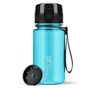 720°DGREE Gourde ”uberBottle” - Sans BPA, 6 Tailles, Plus de 40 Coloris | Bouteille Sport Tritan avec Tamis à Fruits - Pour Enfants, École, Vélo, Bureau, Université, Outdoor en plain Air, Quotidien