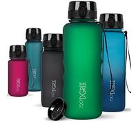 720°DGREE Gourde ”uberBottle” - Sans BPA, 6 Tailles, Plus de 40 Coloris | Bouteille Sport Tritan avec Tamis à Fruits - Pour Enfants, École, Vélo, Bureau, Université, Outdoor en plain Air, Quotidien