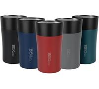 720°DGREE Mug Isotherme 210ml “PleasureToGo 2,0“ - 3 h Chaude, 6 h Froid | Sans BPA, Anti-fuite Étanche, Boire à 360° Hygiénique - Thermo Tasse, Gobelet Acier Inox pour Café, Thé - Double paroi Isolée