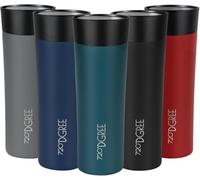720°DGREE Mug Isotherme 460ml “PleasureToGo 2,0“ - 3 Tailles, 6h Chaleur, 12h Froid, Anti-fuite, Hygiénique, Sans BPA - Thermo Gourde, Tasse, Gobelet Acier Inox pour Café, Thé - Double paroi isolée