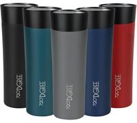 720°DGREE Mug Isotherme 460ml “PleasureToGo 2,0“ - 6 h Chaude, 12 h Froid | Sans BPA, Anti-fuite Étanche, Boire à 360° Hygiénique - Thermo Tasse, Gobelet Acier Inox pour Café, Thé - Double paroi Isolée