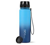 720°DGREE Trinkflasche "uberBottle" softTouch Multicolour - 1000ml - bleu ciel + bleu saphir/ 720DGREE