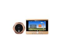 720P WIFI sans fil judas LCD écran vidéo Intercom Sonnette IR vision nocturne