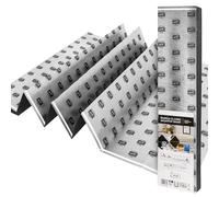 72m² d'isolation phonique 3mm avec AquaStop, sous-couche de pose pour parquet & stratifié, sous-couche de film chauffant optimale pour le chauffage au sol électrique- Plaques pliantes