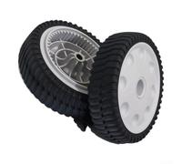 734-04018 Roue motrice avant de 20,3 cm de rechange pour tondeuse Troy TB240 avec traction améliorée 53 dents auto-propulsée Entretien de la pelouse Pneu en plastique noir