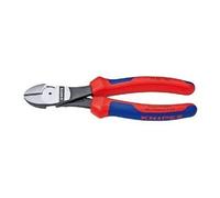 Knipex Pince coupante de côté 74 02 160 SB, 160 mm, forte démultiplication, poignées bi-matière