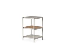740 Module de cuisine extérieure Petit en Aluminium/teck