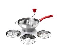 742420 presse purée inox luxe 3 disques 20cm