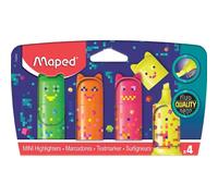 [743602] Maped Surligneur Mini PIXEL PARTY, blister de 4