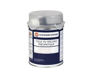 750 ml - Colle PU bi-composante Orange Marine - Réparation bâche, toile, pneumatique, bateau gonflable PVC/hypalon/néoprene - Facile à appliquer, séchage rapide, résistance à l'immersion