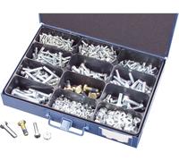 750 pièces Assortiment de 750 vis et écrous six pans en acier DIN 933