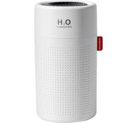 750mL MIni LED Humidificateur Cool Mist Air Diffuseur Purificateur Espace bureau Humidificateur voiture - Gris