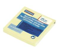 7571001pl De 11 Notes Autocollantes Dans Distributeur Avec Plis En Z,76x76 Mm,1x100 Feuilles,Jaune Clair