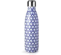 [758450M] IBILI Bouteille isotherme double paroi 500 ml mosaic blue