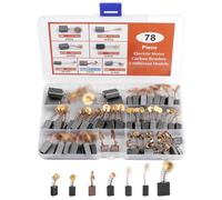 76 Pièces Balais de Charbon Machine Electrique+2 Balais Charbon pour MAKITA