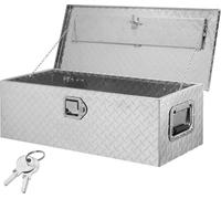 762 x 330 x 244 mm Caisse à outils pour plateau de camion, verrouillable 64 L Truckbox Caisse à outils de rangement, capacité de charge 30 kg Caisse à outils Organizer pour camping-car, voiture, etc.