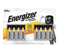 [7638900410686] ENERGIZER Blister de 8 Piles Alcaline Power LR6 AA