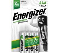 [7638900424256] ENERGIZER Blister de 4 Piles rechargeables Universal HR03 AAA...