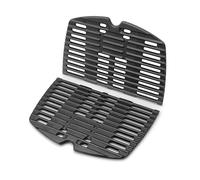 7644 Lot de 2 grilles de barbecue en fonte pour Weber Q100, Q1000, Q120, Q1200, Q140, Q1400 - 32 cm x 21,6 cm