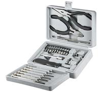 [77093] Fixpoint Kit d'outils 25 Pièces avec tournevis, porte-embouts, jeu d'...
