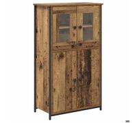 [7758553]Enfilade, Meuble haut - Buffet de salon,meuble de rangement, Bois Ancien 62x32x106,5 cm Bois d'ingénierie,Poids:25.15 Kg