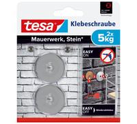 TESA Vis adhésives rondes - Pour brique & pierre - Charge supportée : 5 Kg