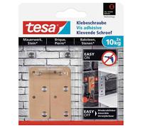 [77908-00000-00] tesa Lot de 2 Vis adhésives rectangle pour brique 10 kg