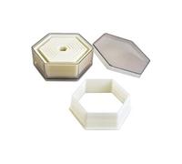784204 EMPORTE-PIECES HEXAGONE LISSE
