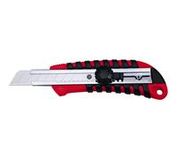 Cutter pro, lame: 18 mm, rouge/noir