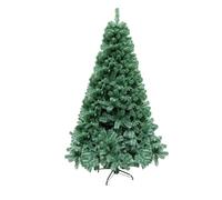 7ft/210cm Arbre de Noël Artificiel Alaskan Pine Vert 800 Pointes Xmas Home Décorations 2,1m, Support métallique