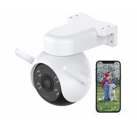 7Links Caméra d'extérieur motorisée Pan-Tilt 4K connectée IPC-760