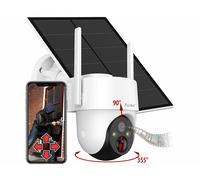 7Links Caméra IP connectée 4G Pan-Tilt 2K IPC-730.lte avec panneau solaire 5 W