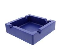 7Penn Grand cendrier en Silicone pour cigares, Cigarettes, extérieur et intérieur Bleu Bleu Marine