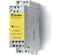 Finder 7S.43.9.024.0211 Relais Courant de commutation (max.): 6 A 1 NF (R), 2 NO (T) 1 pc(s)