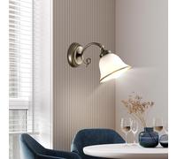 7W Lampe Murale LED Salon Vieille Laiton Éclairage Style Campagne Big Light
