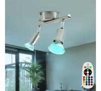 7W LED Plafonnier RGB Luminaire Mur Spot Variateur Dimmbar Changeur Couleur